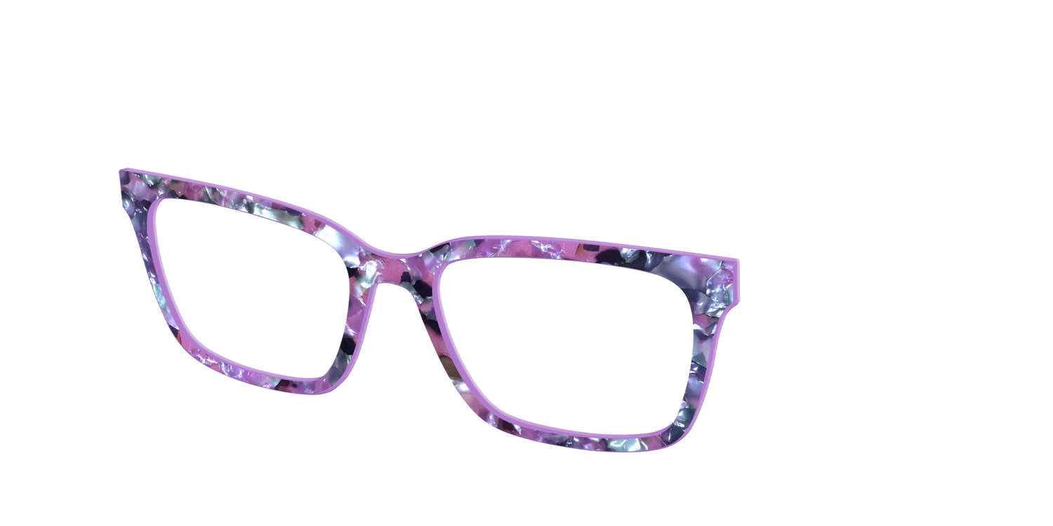 The Sunset Hibiscus Pearl Tortoise - Angle Top Image - Pair Eyewear