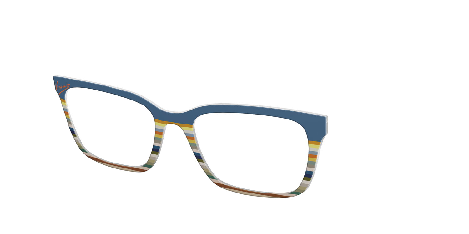 The Vincent Stripes - Angle Top Image - Pair Eyewear