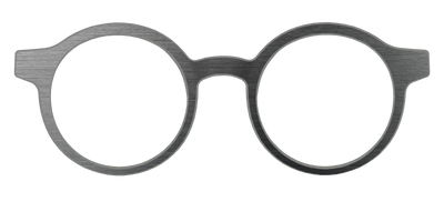 The Brushed Nickel - Front Top Thumbnail - Pair Eyewear