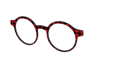 The Buffalo Plaid - Angle Top Thumbnail - Pair Eyewear
