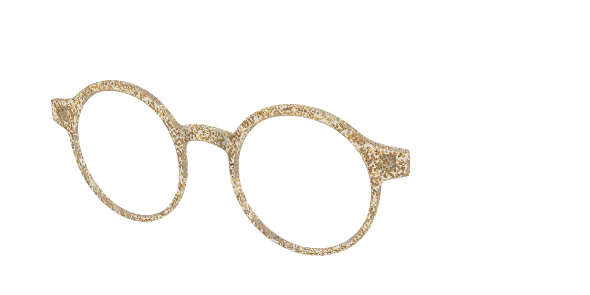 The Champagne Sparkle - Angle Top Image - Pair Eyewear