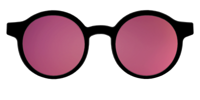 The Polarized Pink Reflective Sun Top - Front Top Thumbnail - Pair Eyewear
