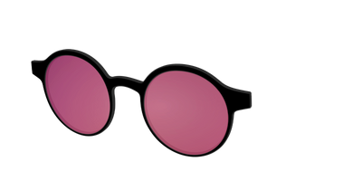 The Polarized Pink Reflective Sun Top - Angle Top Thumbnail - Pair Eyewear