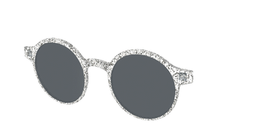 The Polarized Silver Sparkle Sun Top - Angle Top Thumbnail - Pair Eyewear