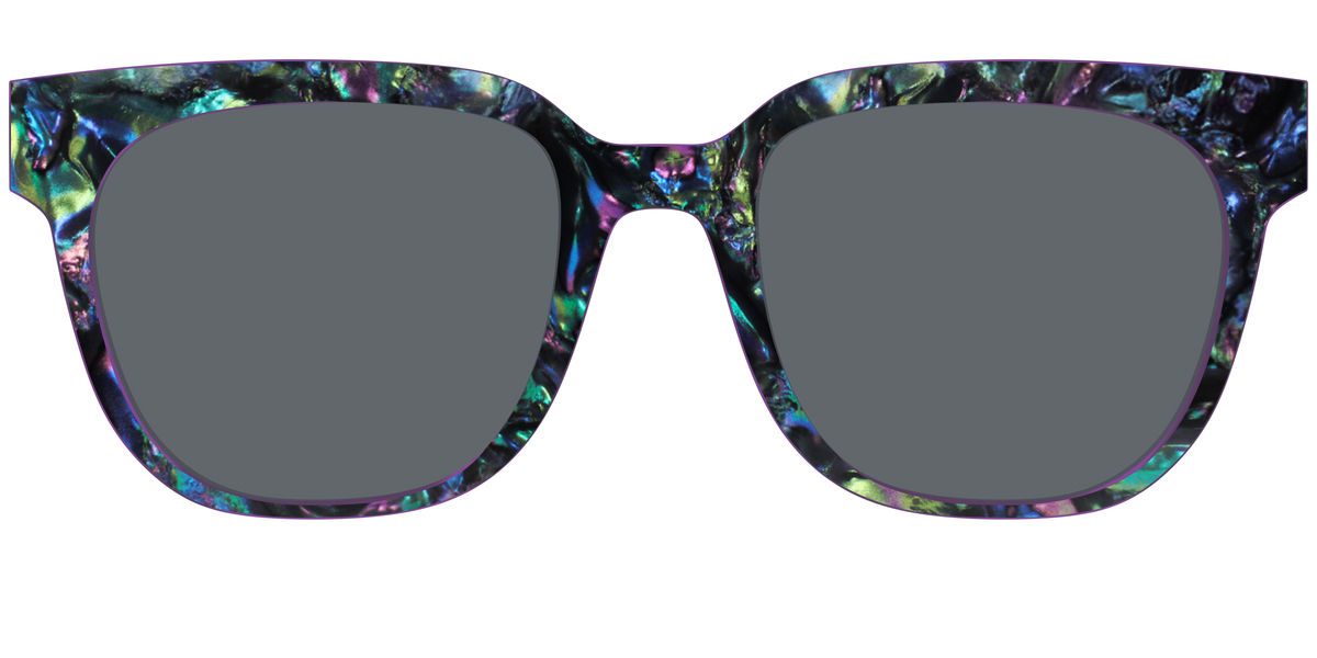 The Polarized Abalone Sun Top - Front Top Image - Pair Eyewear