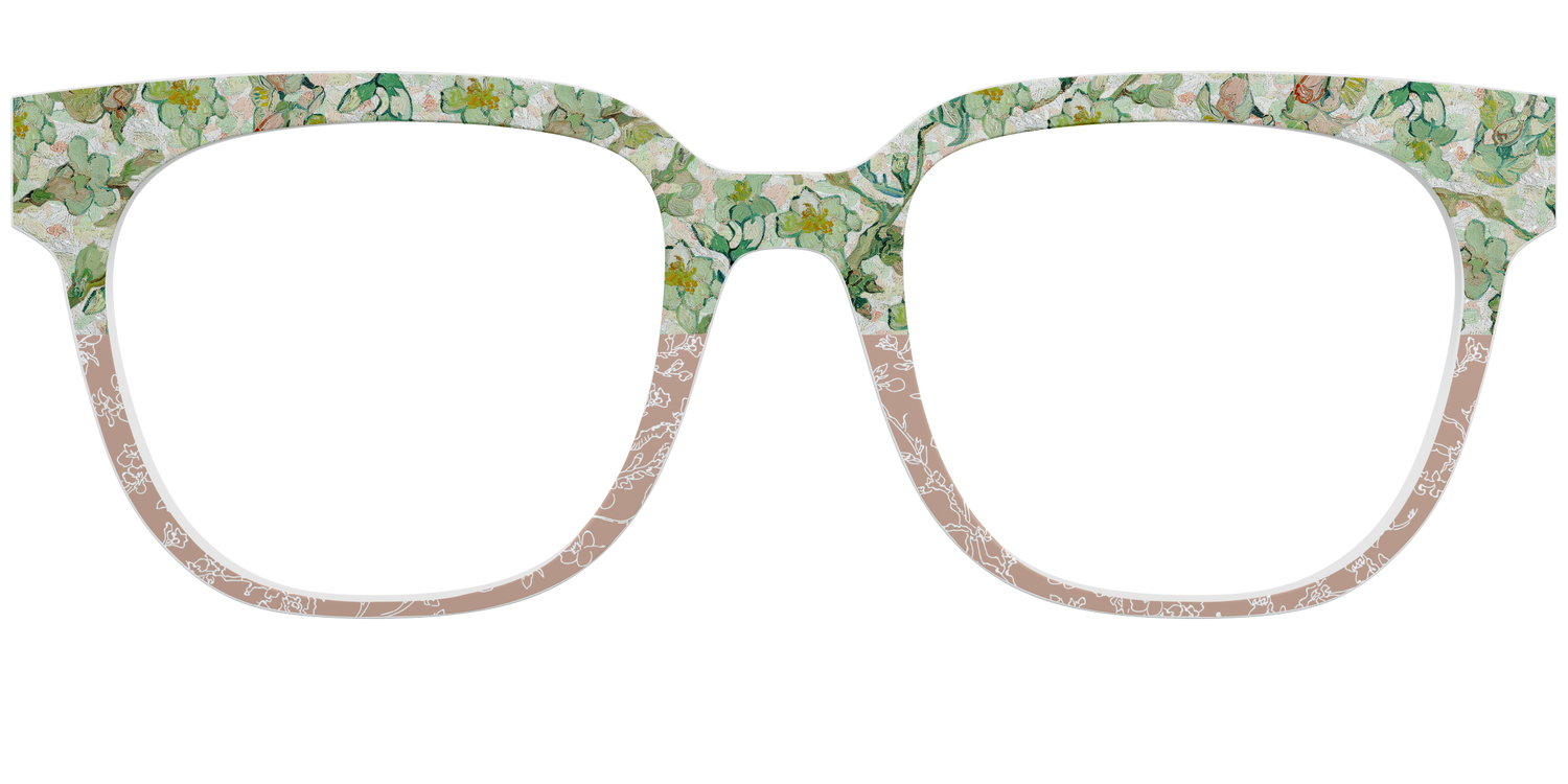 The Almond Blossom Split - Front Top Image - Pair Eyewear