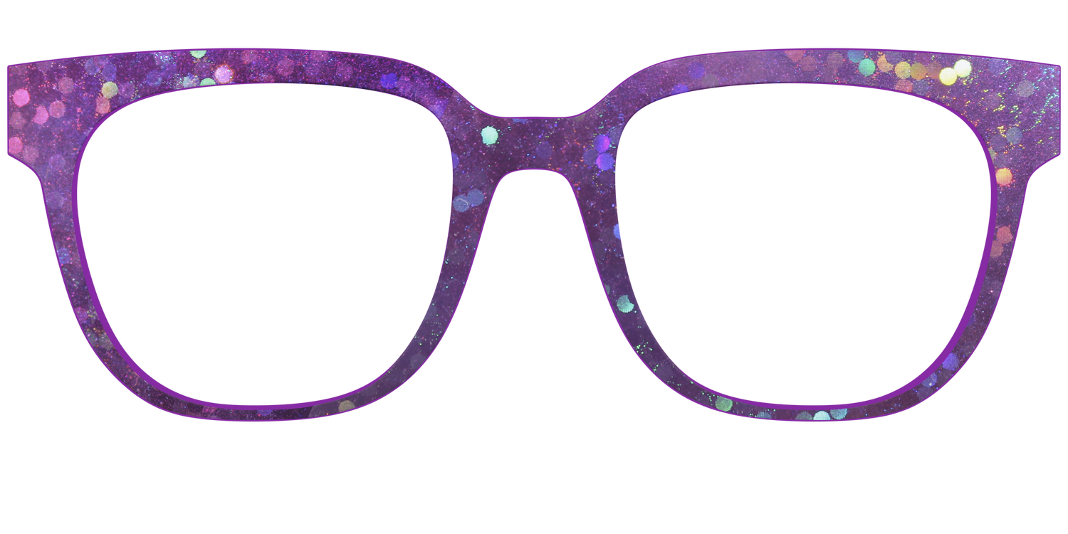 The Berry Jam Hexagons - Front Top Image - Pair Eyewear