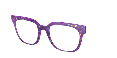 The Berry Jam Hexagons - Angle Top Thumbnail - Pair Eyewear