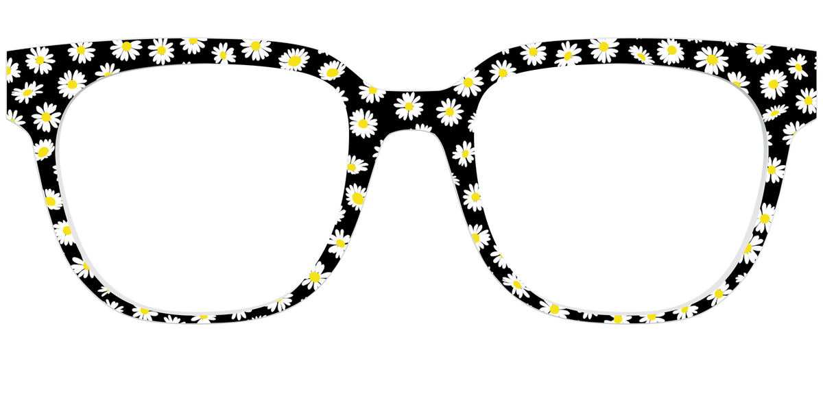 The Black Daisy - Front Top Image - Pair Eyewear