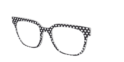 The Black Polka Dots - Angle Top Thumbnail - Pair Eyewear