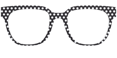 The Black Polka Dots - Front Top Thumbnail - Pair Eyewear