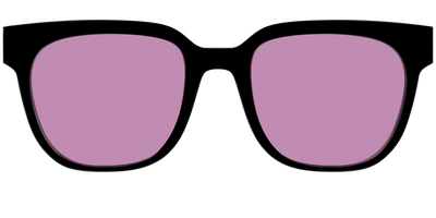 The Black with Pink Racquet Sport Lens - Front Top Thumbnail - Pair Eyewear