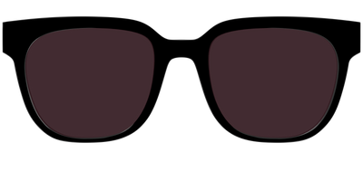 The Black with Water lens - Front Top Thumbnail - Pair Eyewear