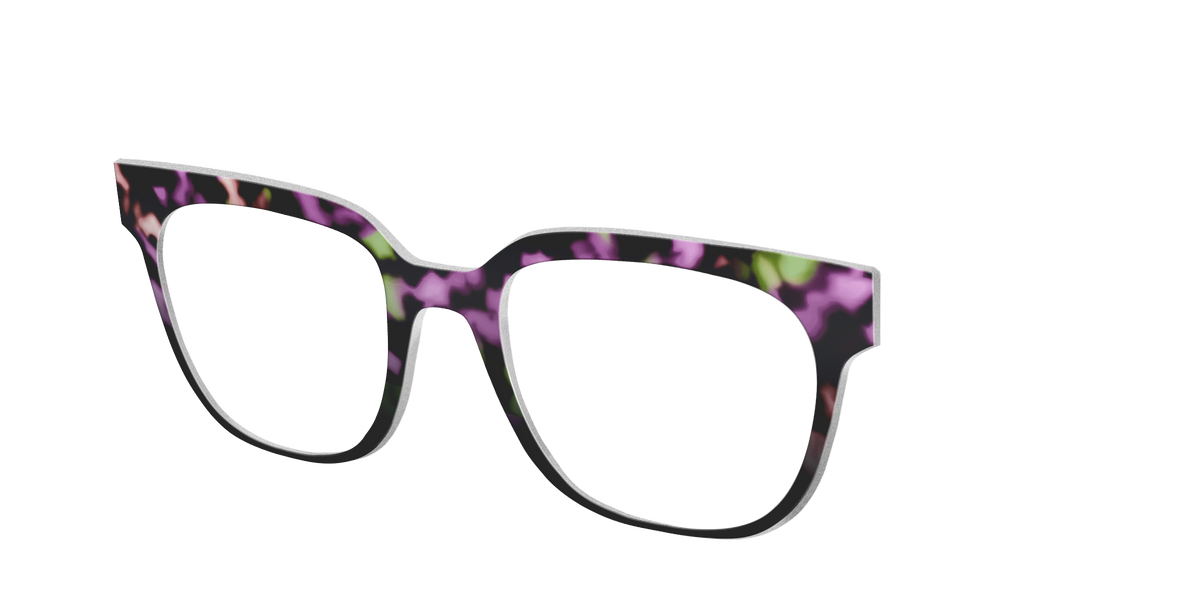 The Boysenberry Tortoise - Angle Top Image - Pair Eyewear