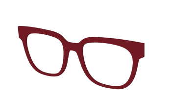The Burgundy - Angle Top Thumbnail - Pair Eyewear
