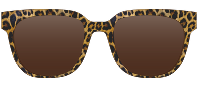 The Polarized Cheetah Spots Sun Top - Front Top Thumbnail - Pair Eyewear
