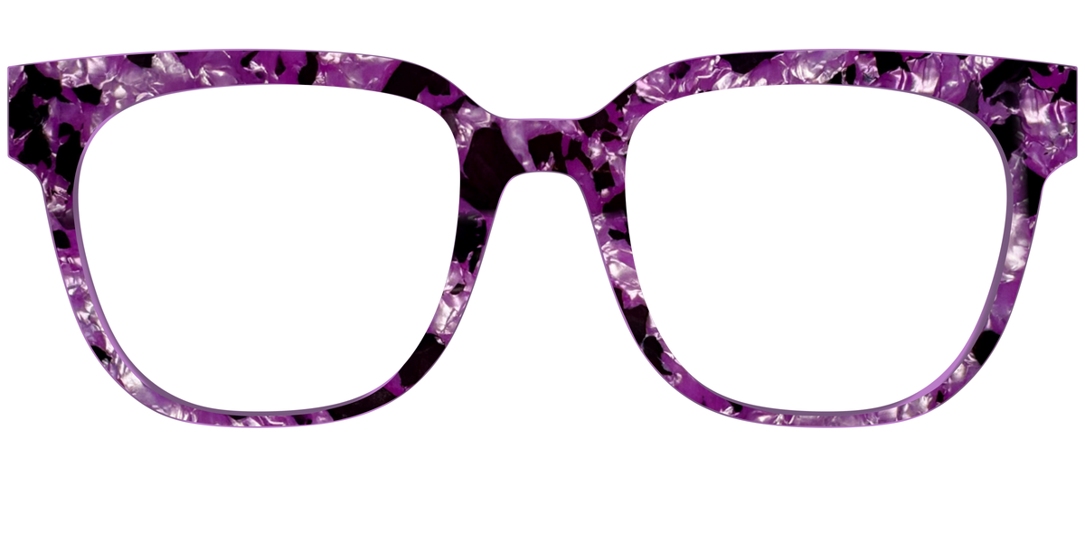 The Dark Orchid Pearl Tortoise - Front Top Image - Pair Eyewear