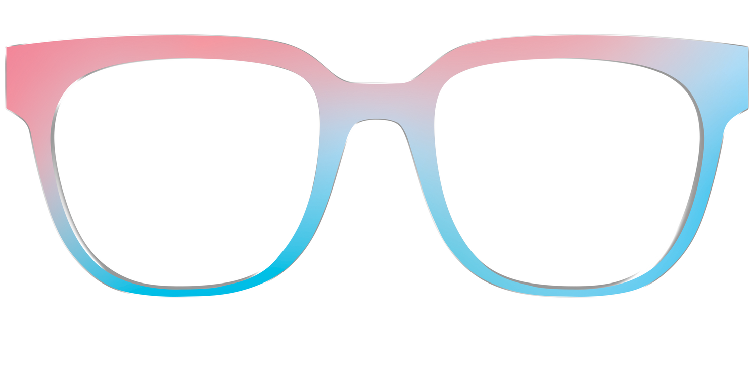 The Daybreak Ombre - Front Top Image - Pair Eyewear