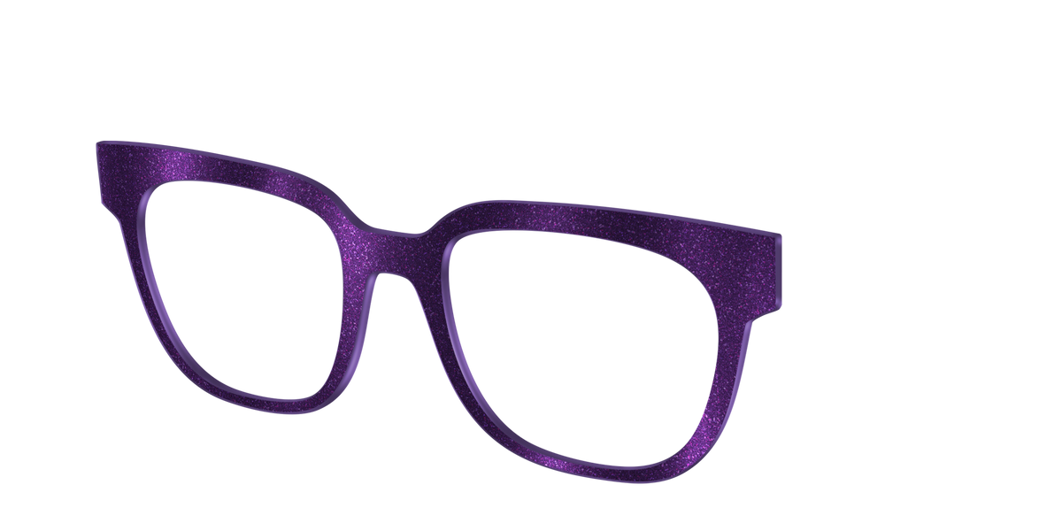 The Deep Purple Shimmer - Angle Top Image - Pair Eyewear