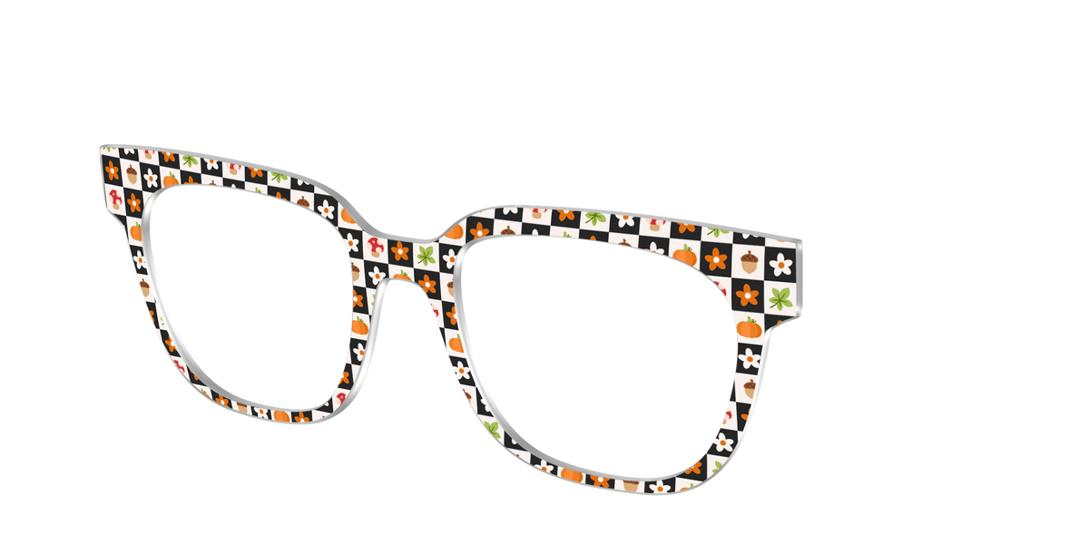 The Fall Festive Check - Angle Top Image - Pair Eyewear