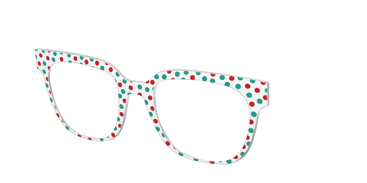The Festive Dots - Angle Top Image - Pair Eyewear