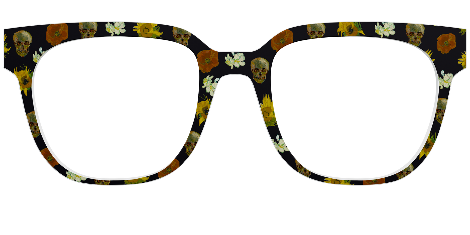 The Floral Skulls - Front Top Image - Pair Eyewear
