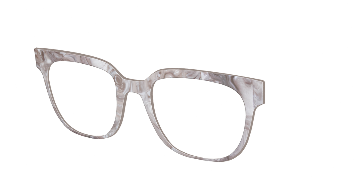 The Gray Marble - Angle Top Image - Pair Eyewear