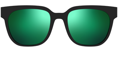 The Polarized Green Reflective Sun Top - Front Top Thumbnail - Pair Eyewear