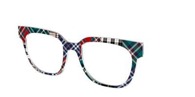 The Grunge Plaid Print Mix - Angle Top Thumbnail - Pair Eyewear