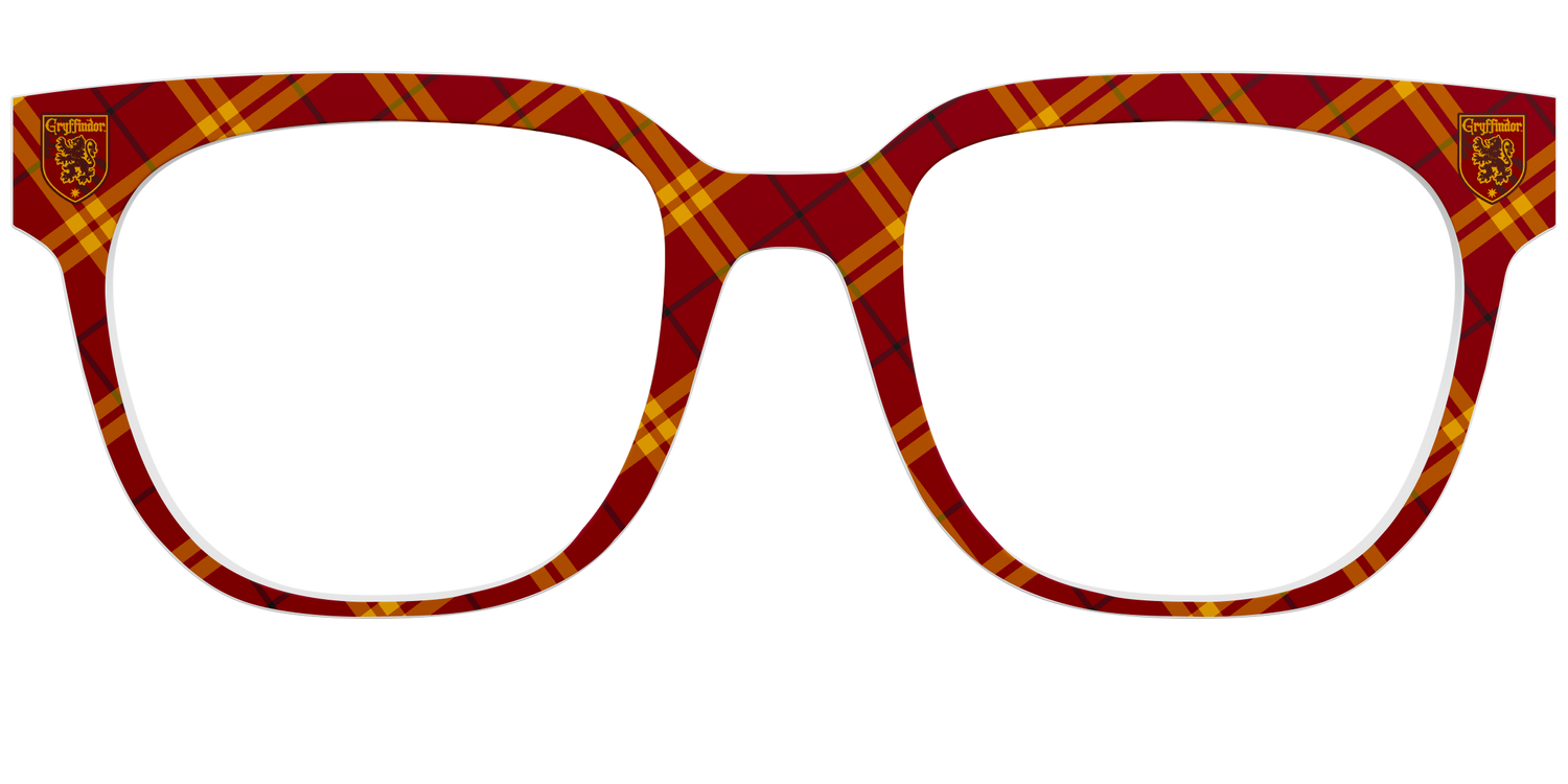The Gryffindor™ Plaid - Front Top Image - Pair Eyewear