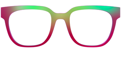 The Guava Ombre - Front Top Thumbnail - Pair Eyewear