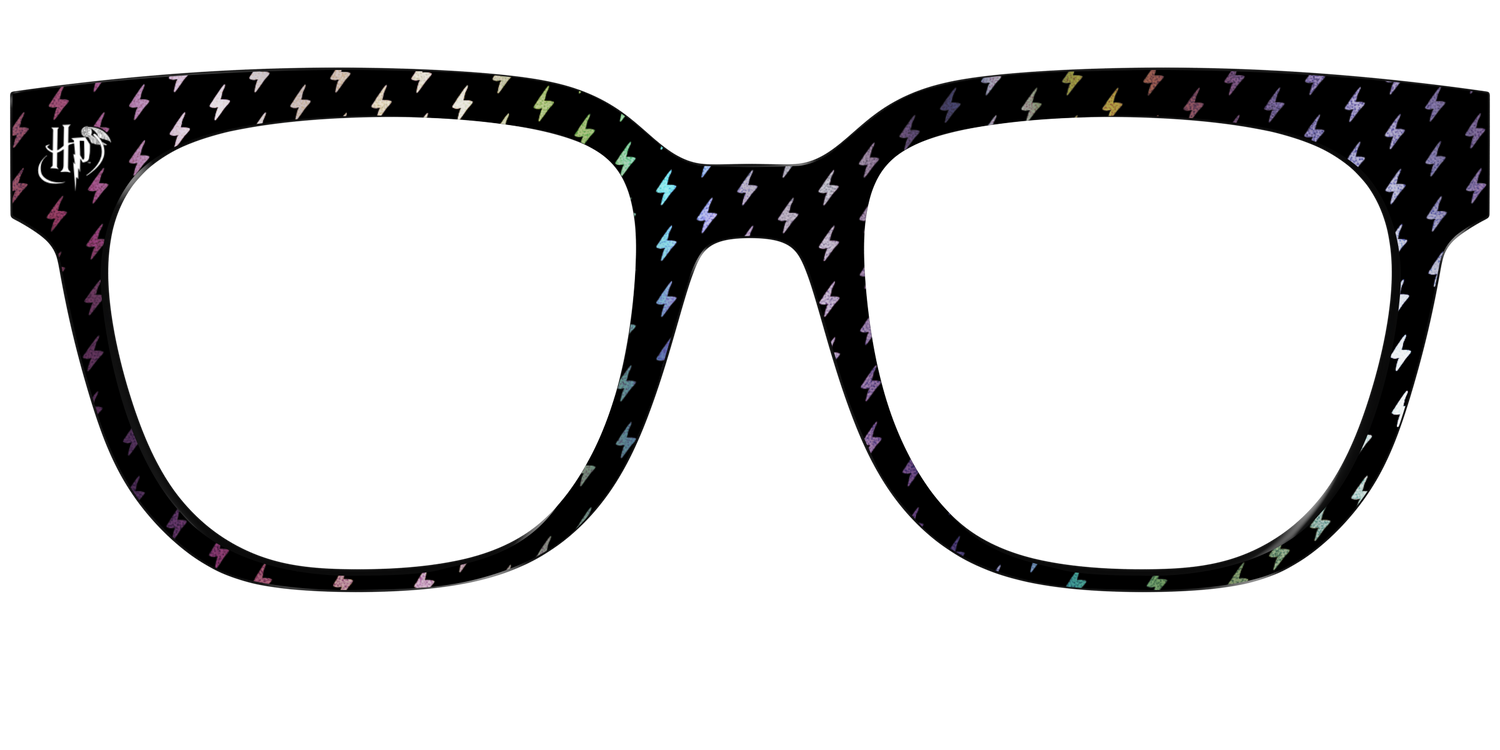 The Holographic Lightning Bolts - Front Top Image - Pair Eyewear
