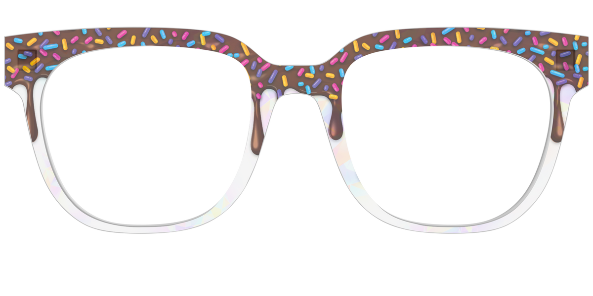 The Holographic Milkshake - Front Top Image - Pair Eyewear
