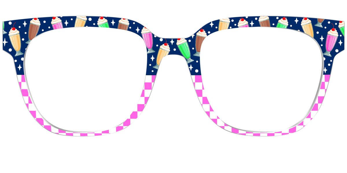 The Ice Cream Social Split - Front Top Image - Pair Eyewear