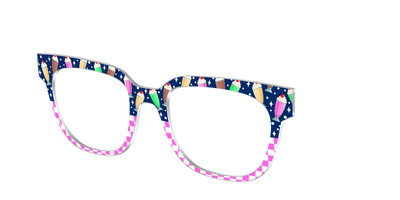 The Ice Cream Social Split - Angle Top Thumbnail - Pair Eyewear