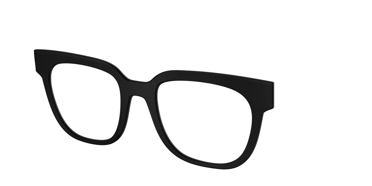The Matte Black - Angle Top Image - Pair Eyewear