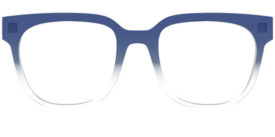 The Navy Gradient Crystal - Front Top Thumbnail - Pair Eyewear