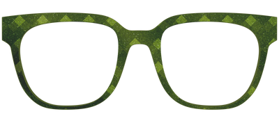 The Olive Geo - Front Top Thumbnail - Pair Eyewear