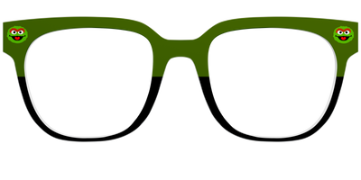 The Oscar the Grouch - Front Top Thumbnail - Pair Eyewear