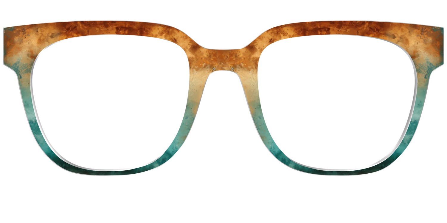 The Oxidized Copper - Front Top Image - Pair Eyewear