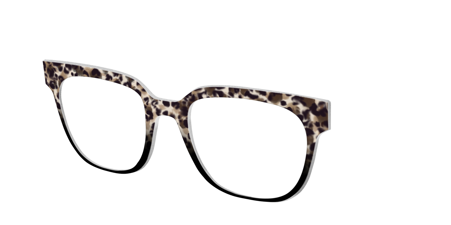 The Party Animal Tortoise - Angle Top Image - Pair Eyewear