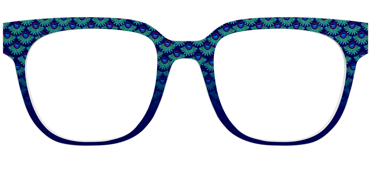 The Peacock Scallop - Front Top Image - Pair Eyewear