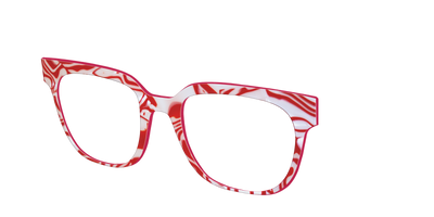 The Peppermint Swirl - Angle Top Thumbnail - Pair Eyewear