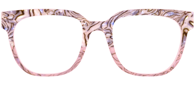The Pink Conch Shell Pearl Crystal Split - Front Top Thumbnail - Pair Eyewear