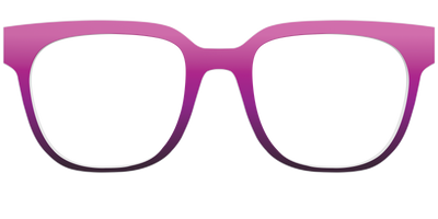 The Pink to Plum Gradient - Front Top Thumbnail - Pair Eyewear