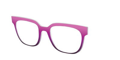 The Pink to Plum Gradient - Angle Top Thumbnail - Pair Eyewear