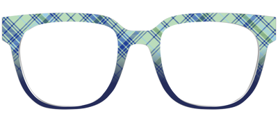 The Poetic Plaid - Front Top Thumbnail - Pair Eyewear