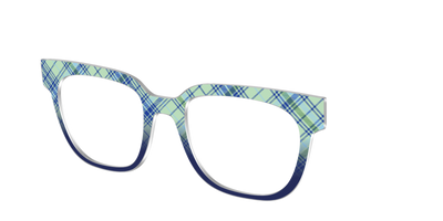 The Poetic Plaid - Angle Top Thumbnail - Pair Eyewear