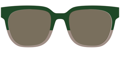 The Polarized Cedar & Sap Crystal Split Sun Top - Front Top Thumbnail - Pair Eyewear