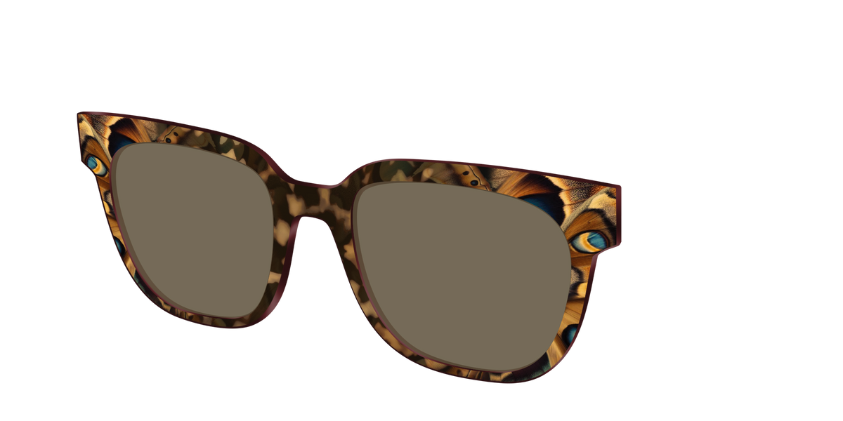 The Polarized Moth Wings Sun Top - Angle Top Image - Pair Eyewear